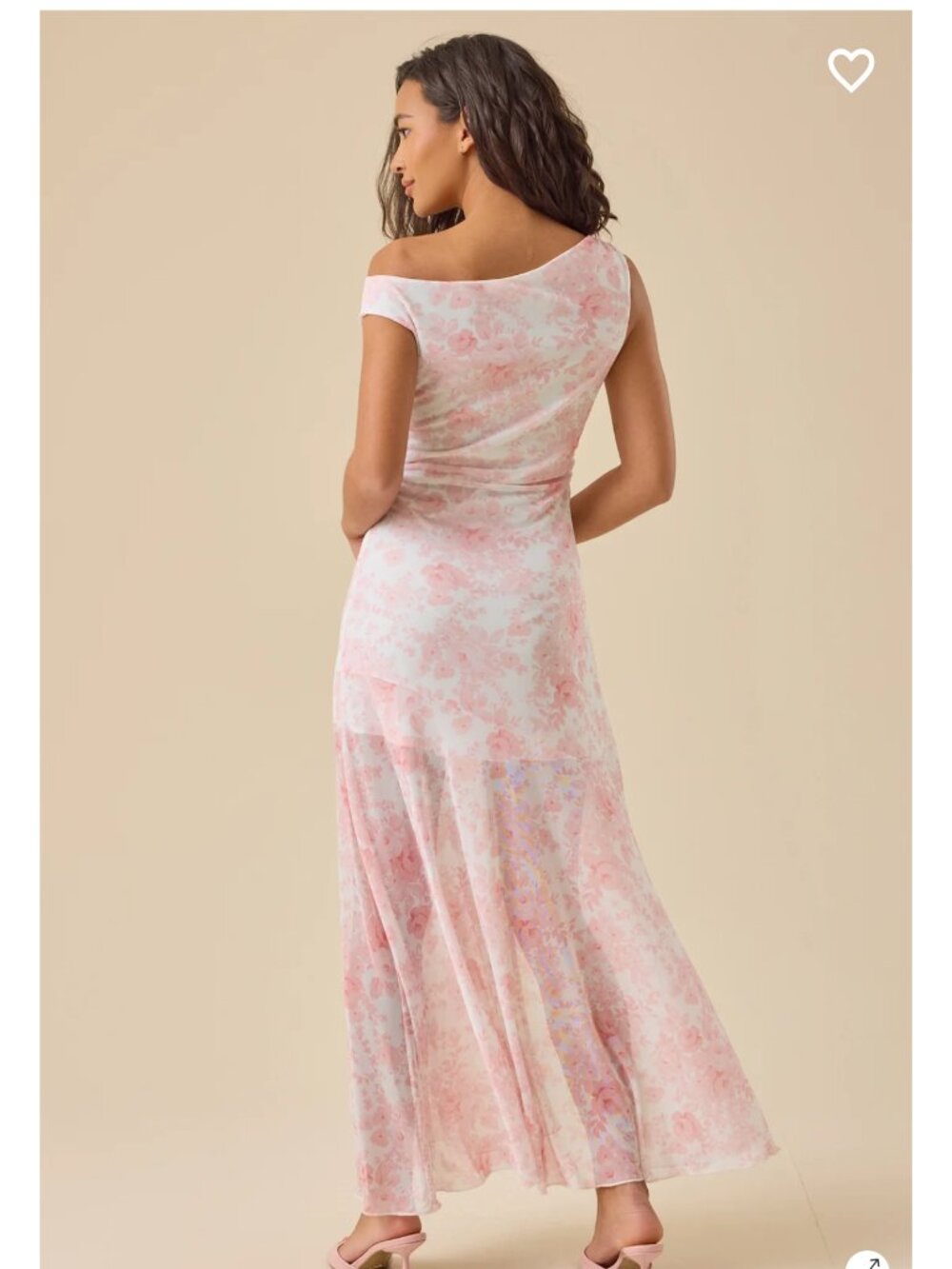 Samara Mesh Maxi Dress Altar’d State Pink Floral Mesh Maxi Dress NWT - Picture 4 of 4
